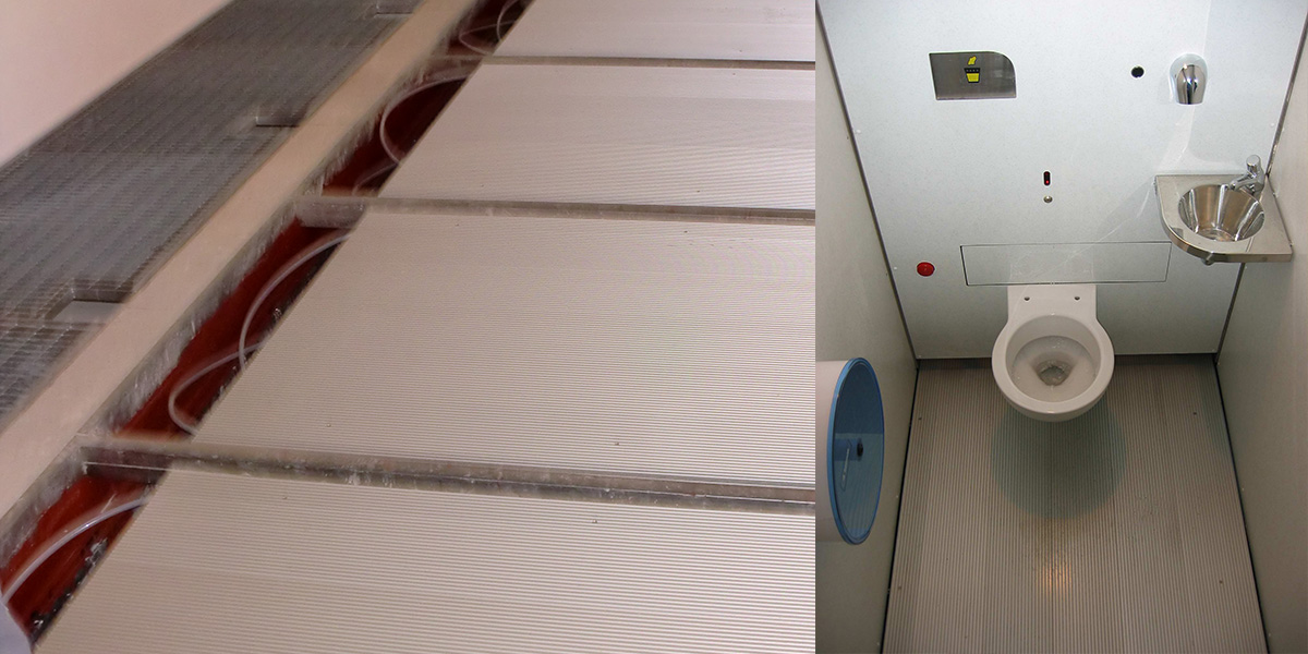 Installazione toilet autopulenti TWATER in comprensorio sciistico a Livigno